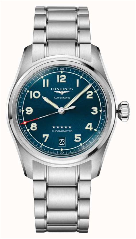 longines spirit 37mm blue dial.